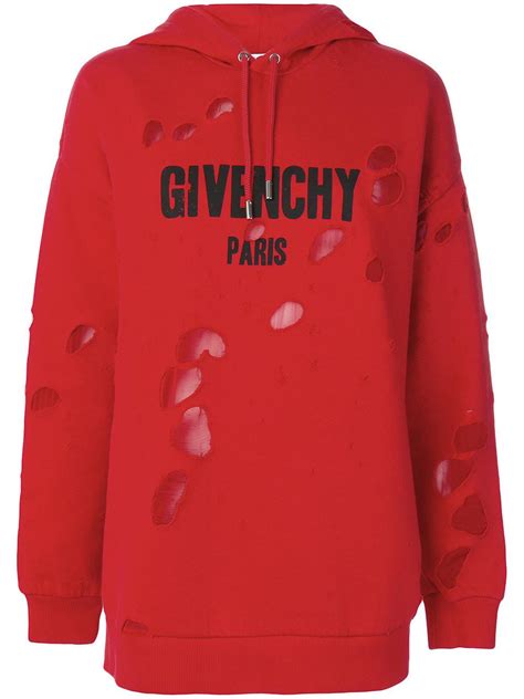 red givenchy sweatshirt